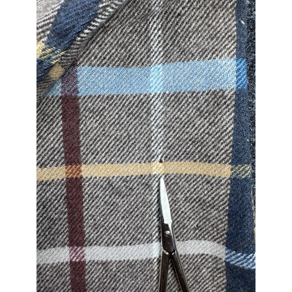 Vintage Pendleton Wool Shirt Jacket XL Made USA Lined Plaid - Picture 7 of 13